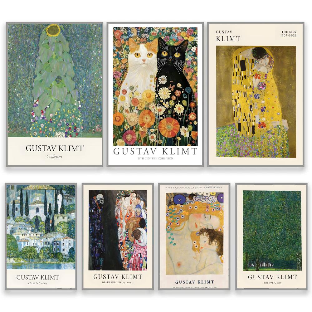 Esports Gaming Poster - G-Gustav Klimt Seni Desain Interior Aksesoris