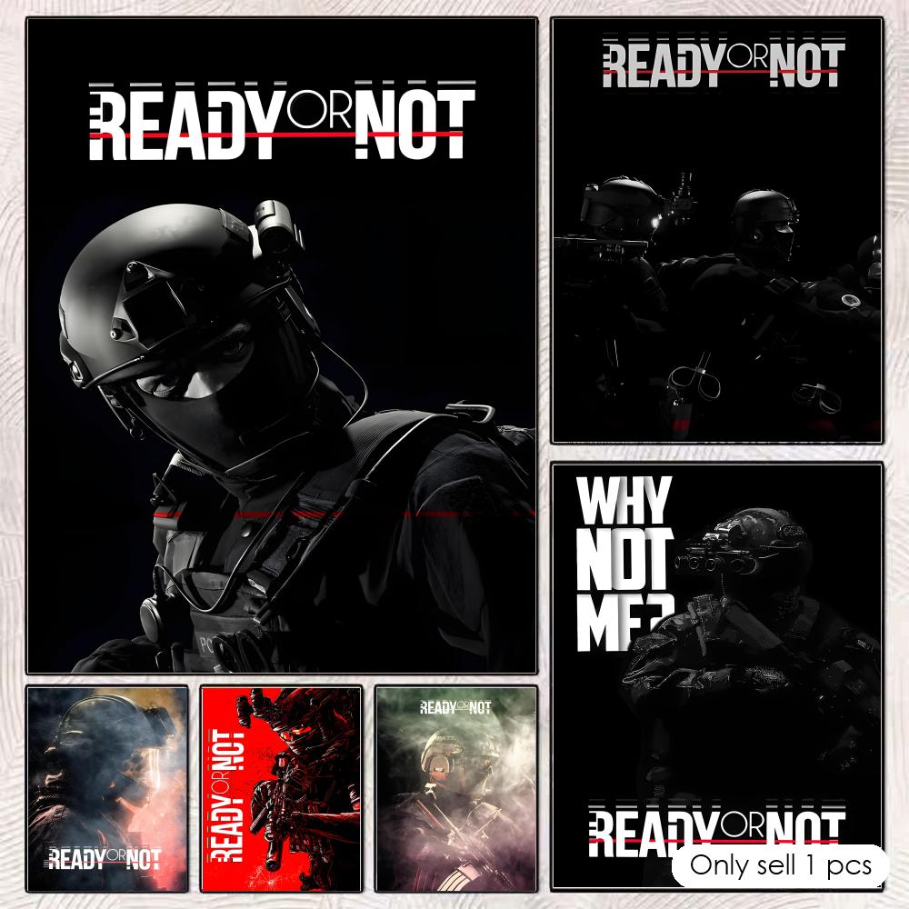 Esports And Gaming Lounge - Poster R-Ready atau N-NotS Dekorasi Dinding