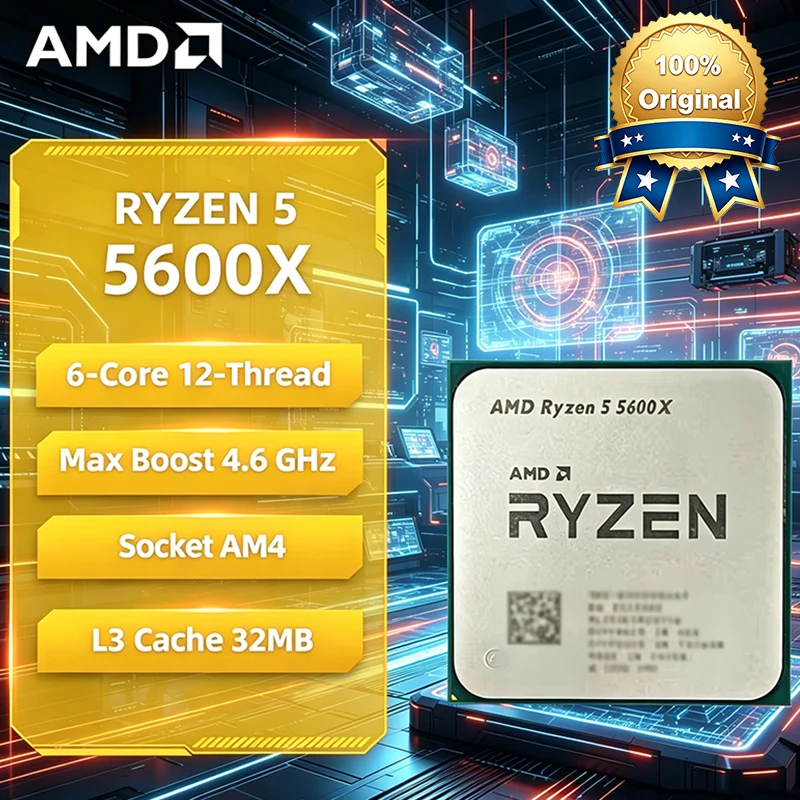 Amd Cpu Ryzen 5 - Prosesor AMD Ryzen 5 5600X CPU