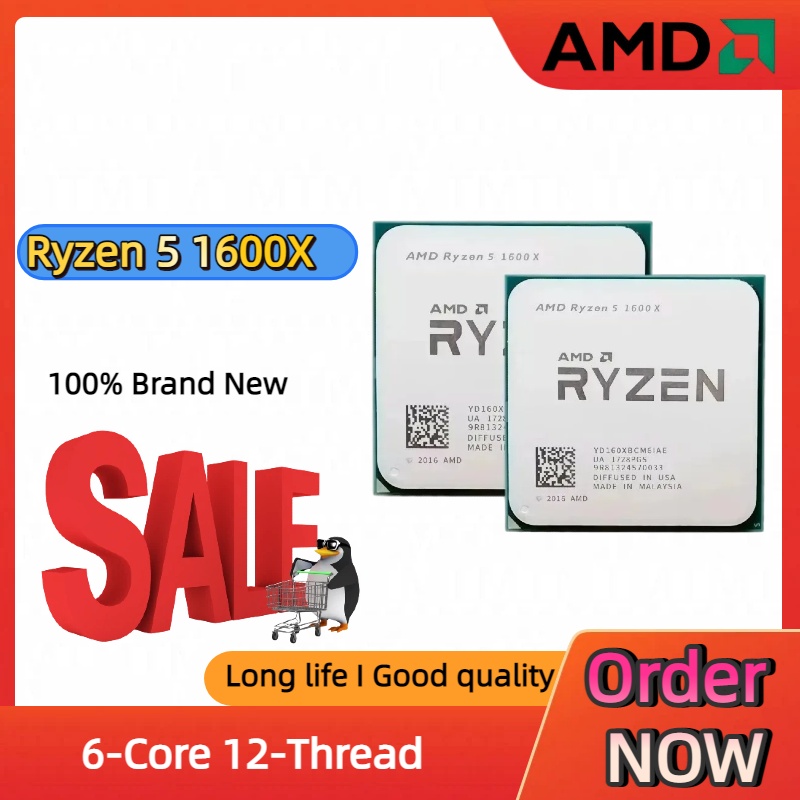 Amd Cpu Ryzen 5 - Original dan Baru 100% Ryzen 5