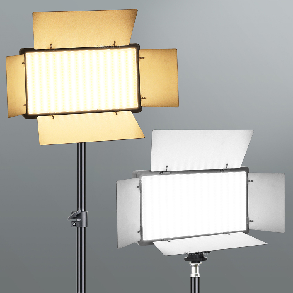 Led Light Panel Stream - Lampu Panel lampu Video LED, kit