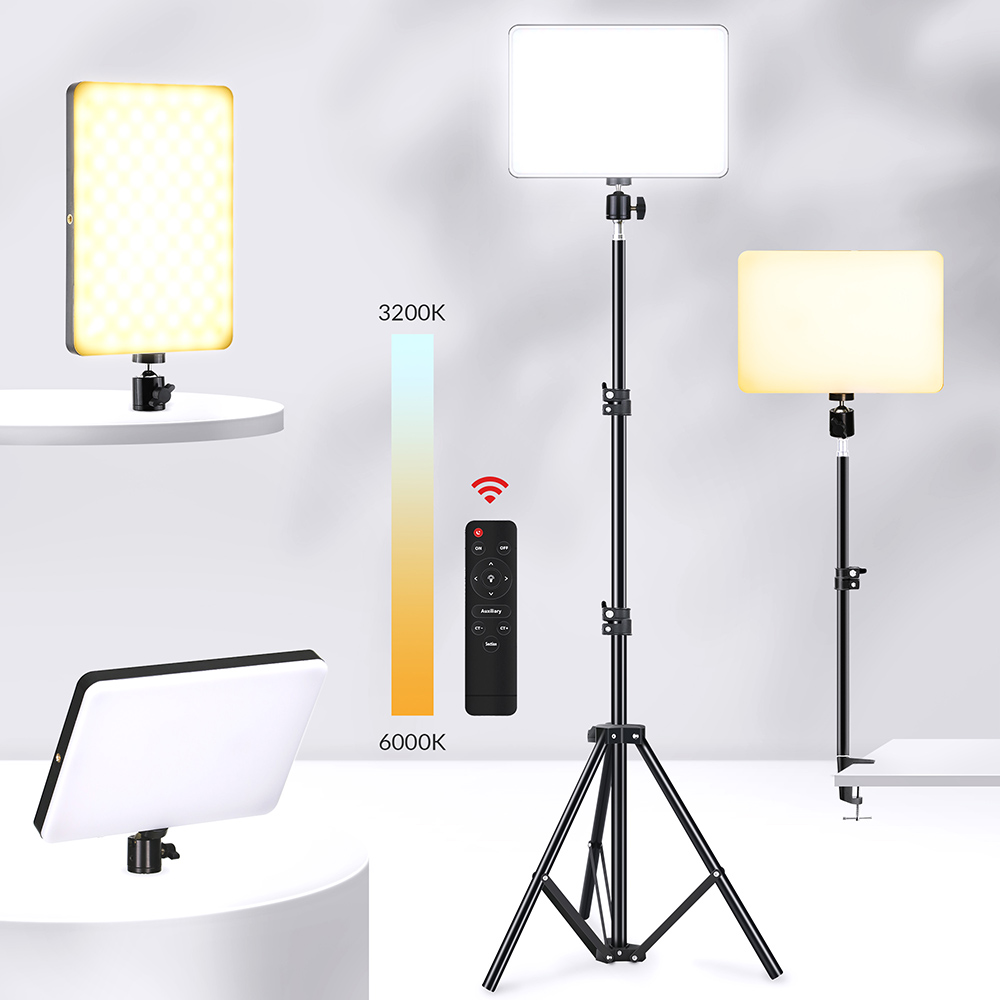 Led Light Panel Stream - Panel Lampu Video LED Dapat Diredupkan