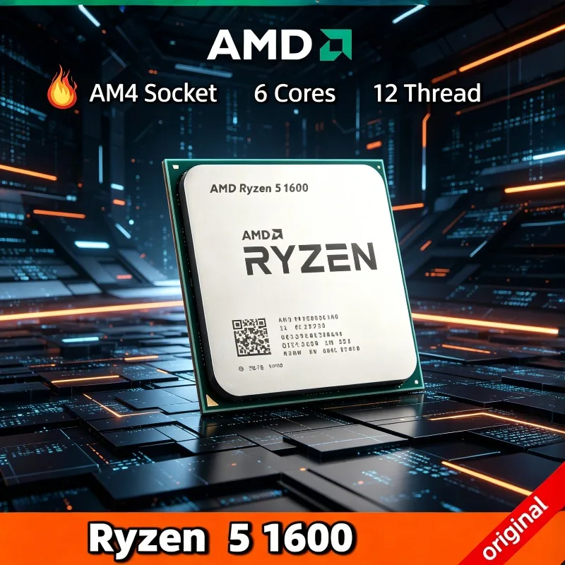 Amd Cpu Ryzen 5 - AMD Ryzen 5 1600 Tersedia 100%