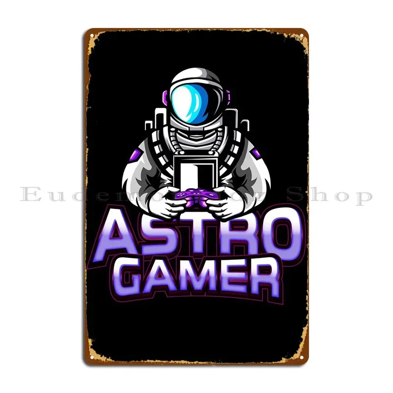 Esports Gaming Poster - Astro Gamer Gaming Esports Plakat Logam