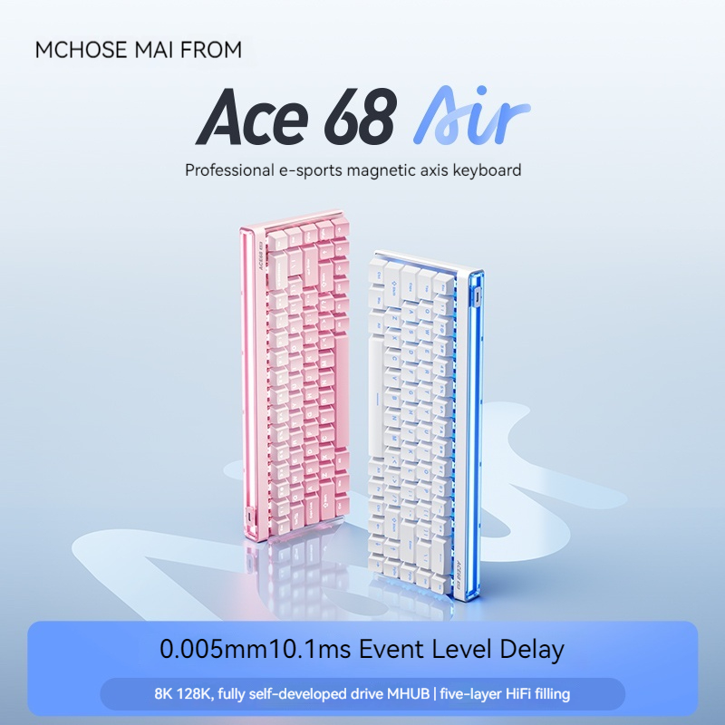 Esports Gaming Pc - Keyboard Mekanik Mchose Ace68 Air Magnetic