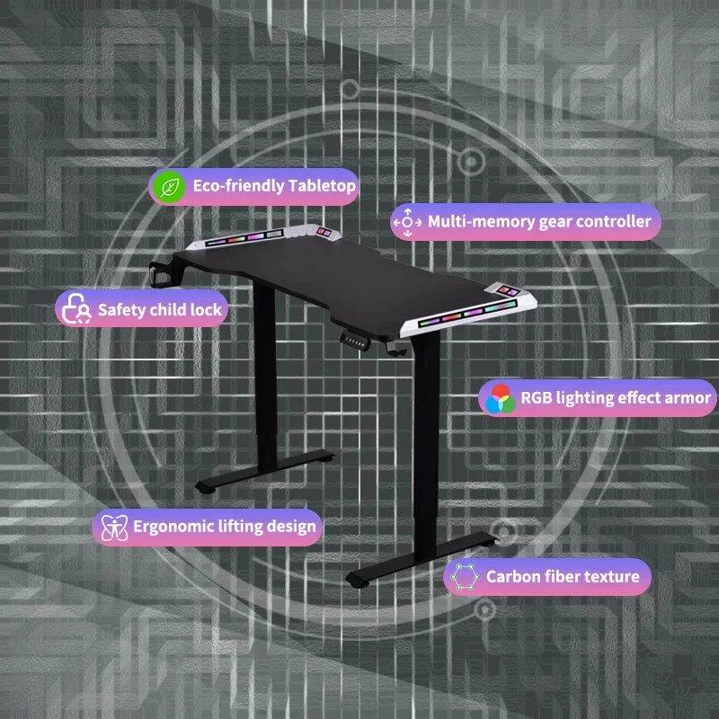 L untuk Hidraulik Meja Permain - Rgb Gaming Chair ulasan dan harga