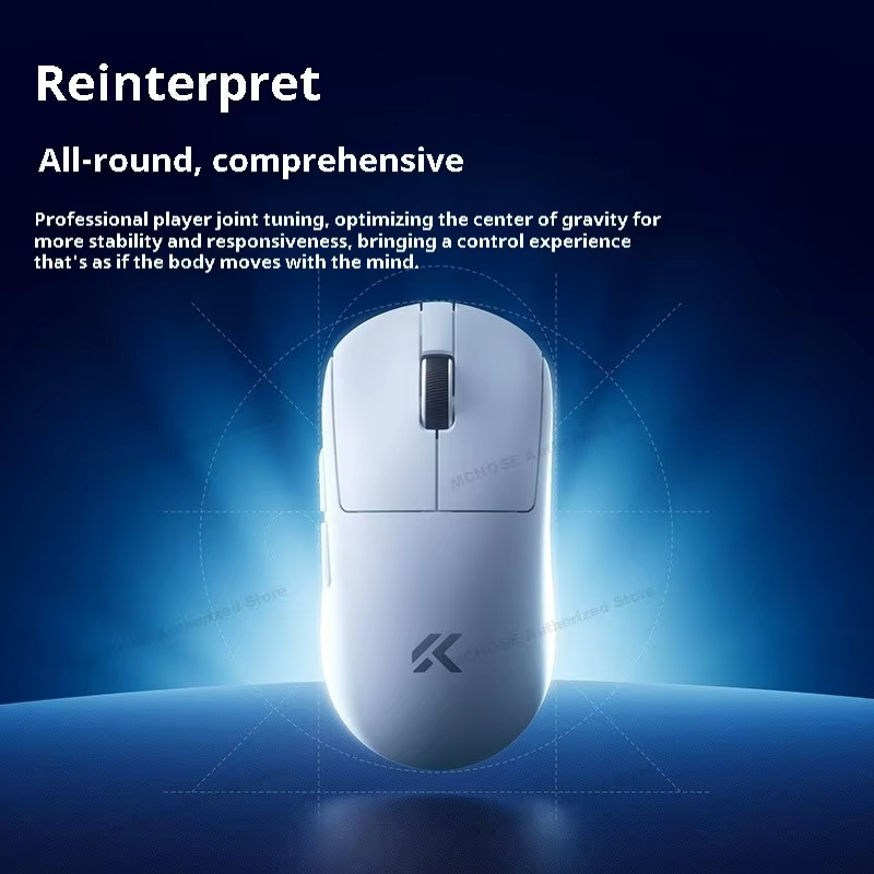 BARU MCHOSE A7 V2 Mouse E-spor - Gaming Esports Esports ulasan dan harga