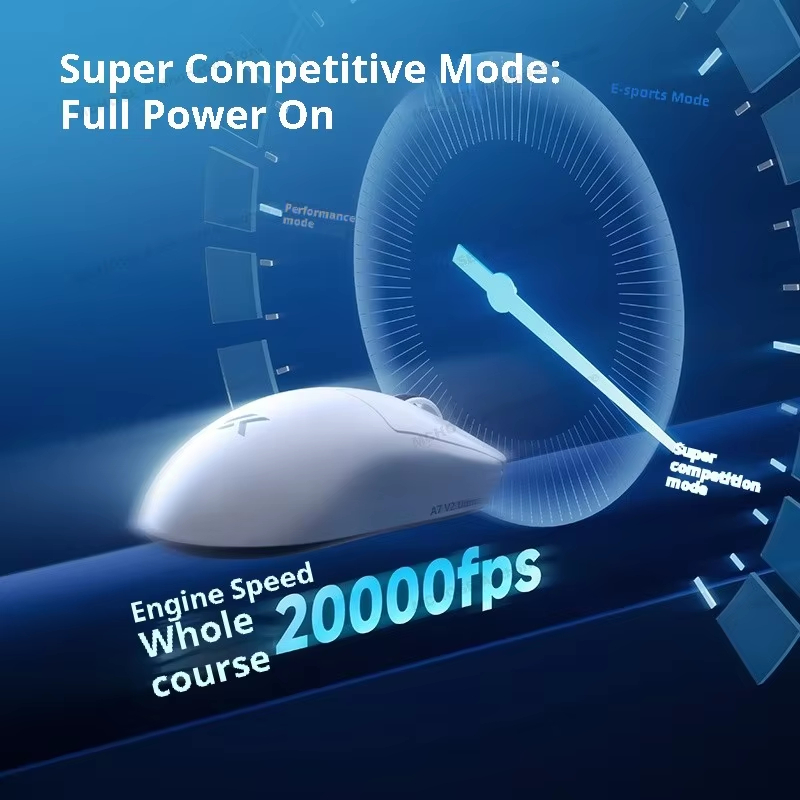 BARU MCHOSE A7 V2 Mouse E-spor - Gaming Esports Esports ulasan dan harga