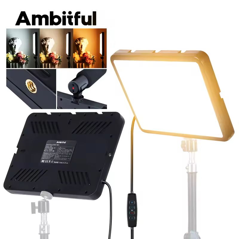 Lampu Video LED Ambitful 280 2 - Led Light Panel Stream ulasan dan harga