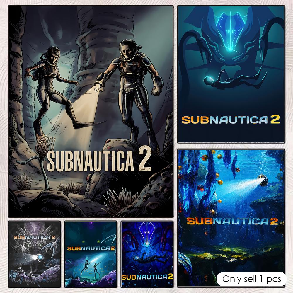 S-SubnauticaS 2 Poster HD Deko - Esports And Gaming Lounge ulasan dan harga
