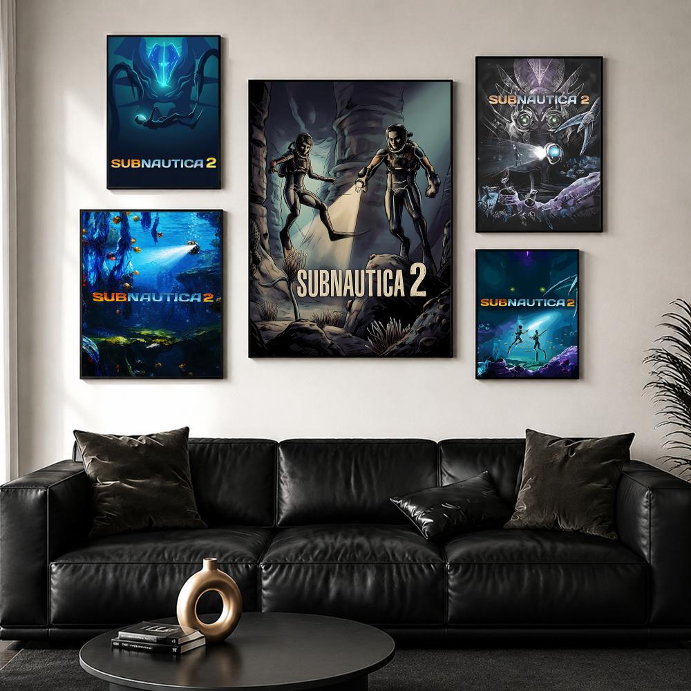 S-SubnauticaS 2 Poster HD Deko - Esports And Gaming Lounge ulasan dan harga