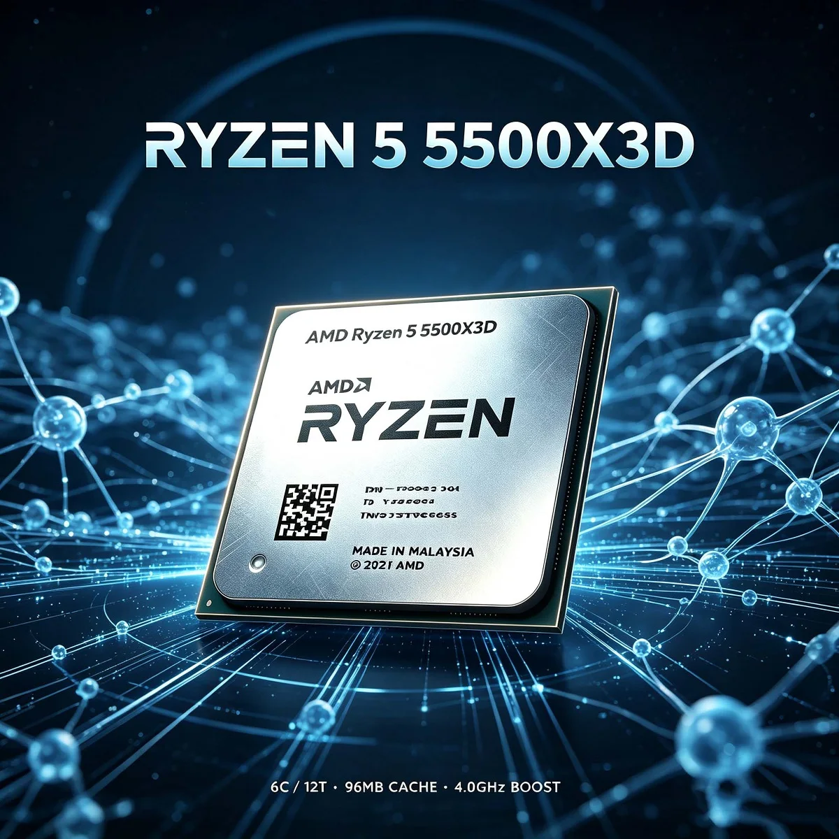 AMD Ryzen 5 5500X3D R5 5500X3D - Amd Cpu Ryzen 5 ulasan dan harga