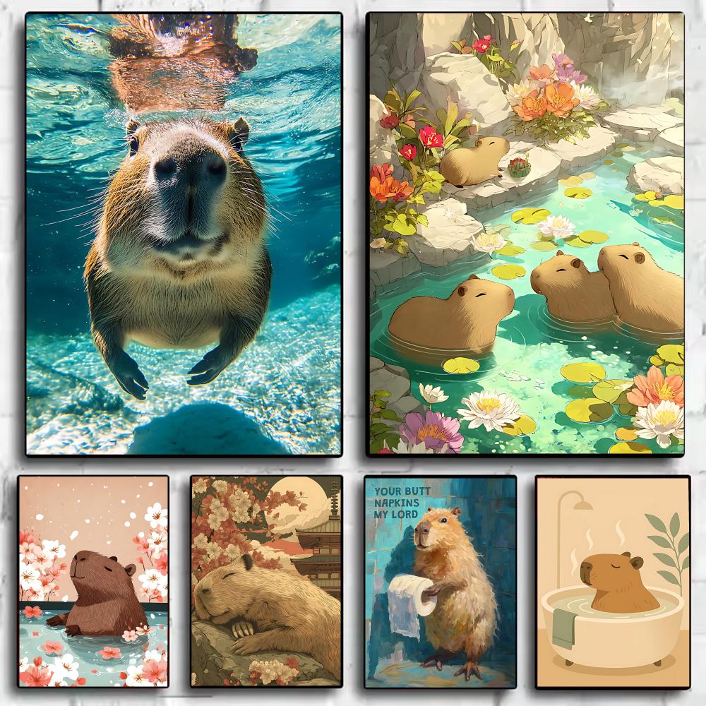 Poster Seni Capybara yang Mene - Esports And Gaming Lounge ulasan dan harga