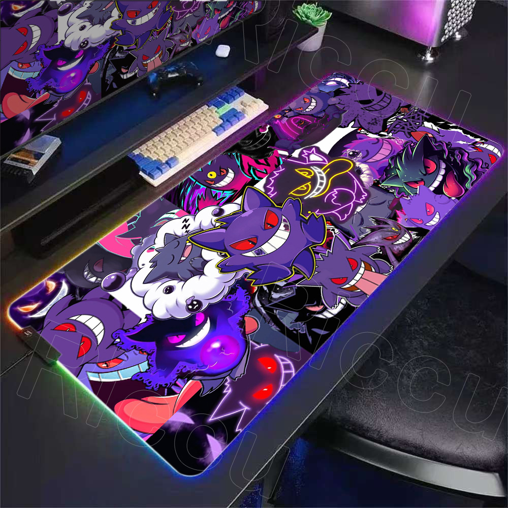 2026 Cool RGB P-pokemon Gengar - Esports Gaming Wallpaper ulasan dan harga