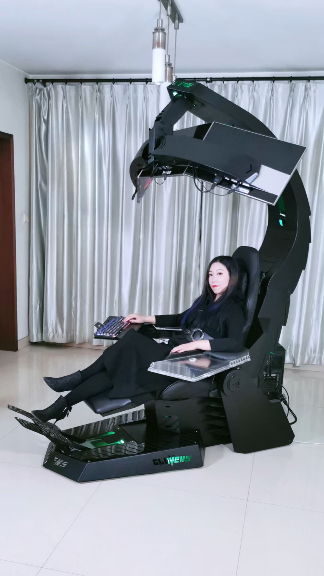 Kursi Gaming Ergonomis Unicorn - Rgb Gaming Chair ulasan dan harga