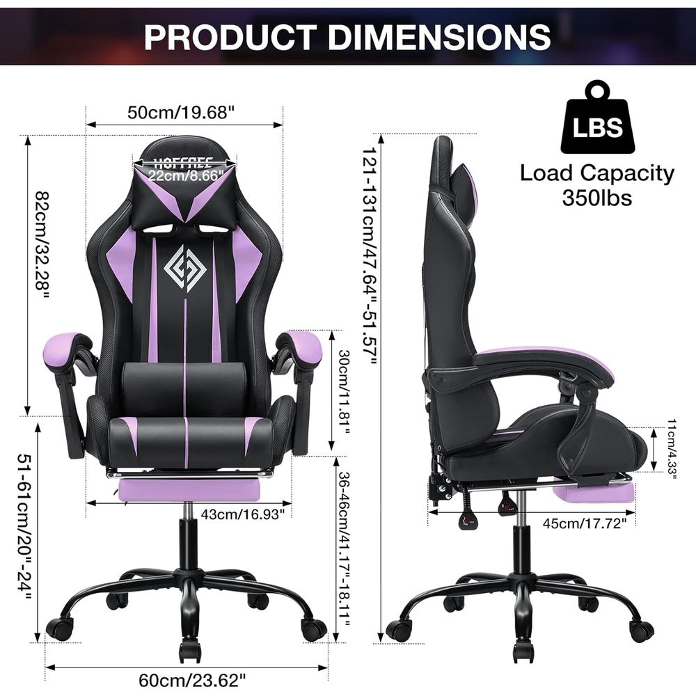 Kursi Gaming Ergonomis LED RGB - Rgb Gaming Chair ulasan dan harga