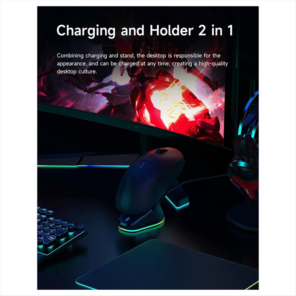 Doyme Dudukan Pengisi Daya Mou - Logitech Mouse G Pro X Superlight ulasan dan harga