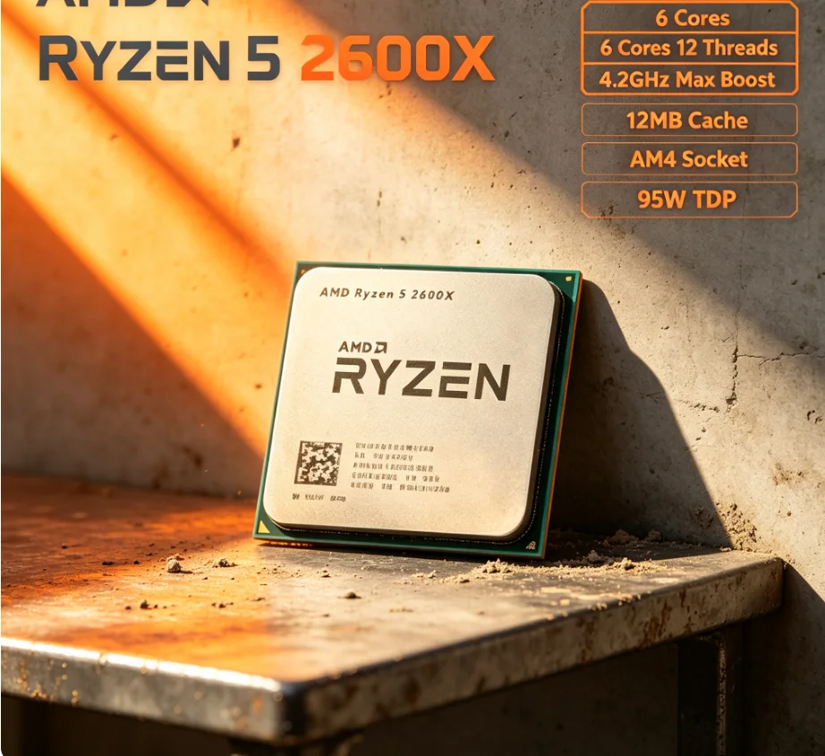 Prosesor Desktop AMD R5 2600X  - Esports Gaming Pc ulasan dan harga