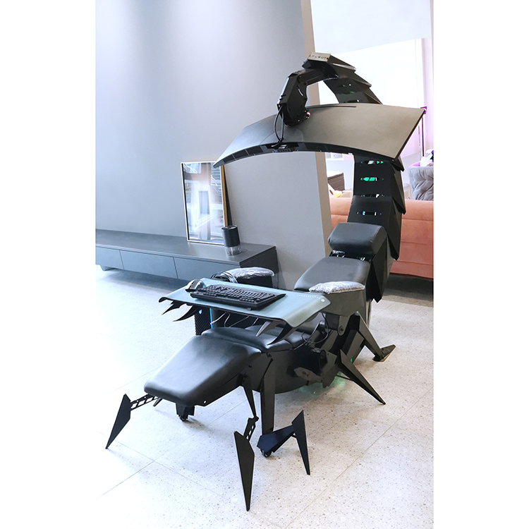 Kursi Gaming Ergonomis Kulit M - Rgb Gaming Chair ulasan dan harga