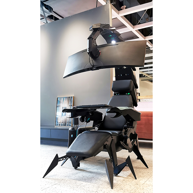 Kursi Gaming Ergonomis Kulit M - Rgb Gaming Chair ulasan dan harga