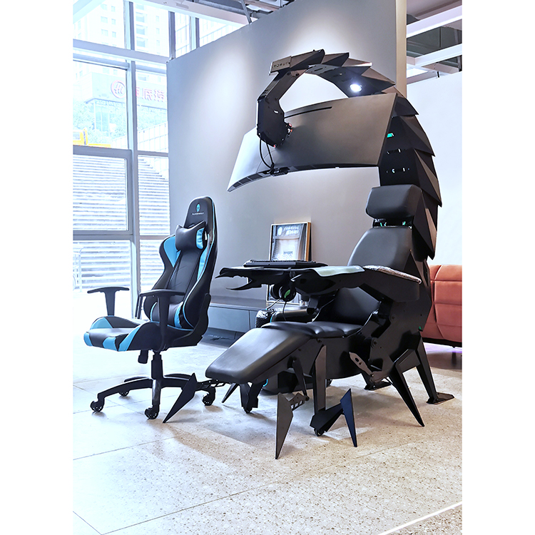 Kursi Gaming Ergonomis Kulit M - Rgb Gaming Chair ulasan dan harga