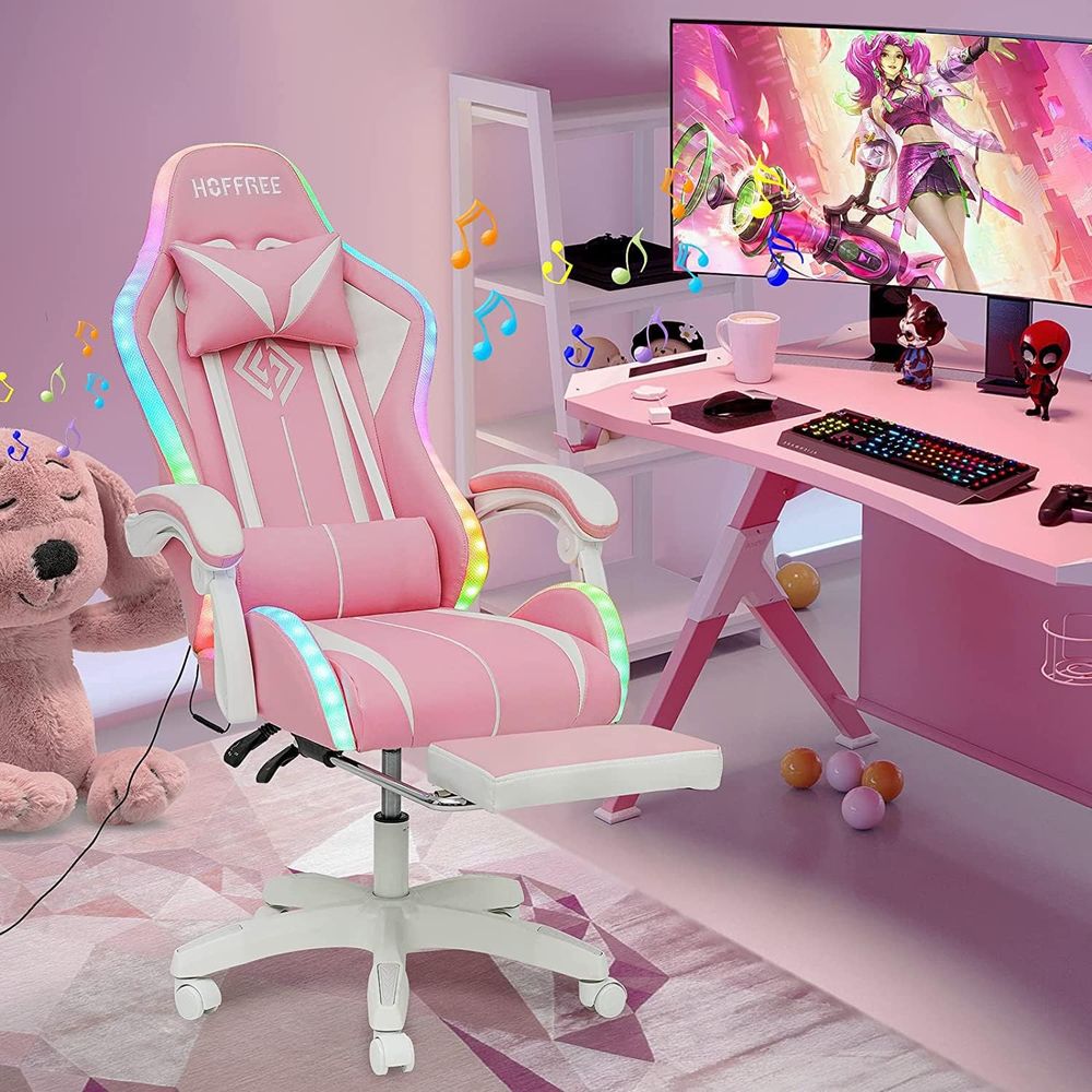 Kursi Gaming Ergonomis Bluetoo - Rgb Gaming Chair ulasan dan harga