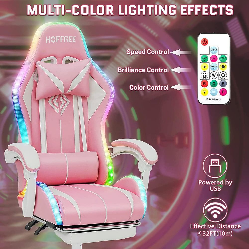 Kursi Gaming Ergonomis Bluetoo - Rgb Gaming Chair ulasan dan harga