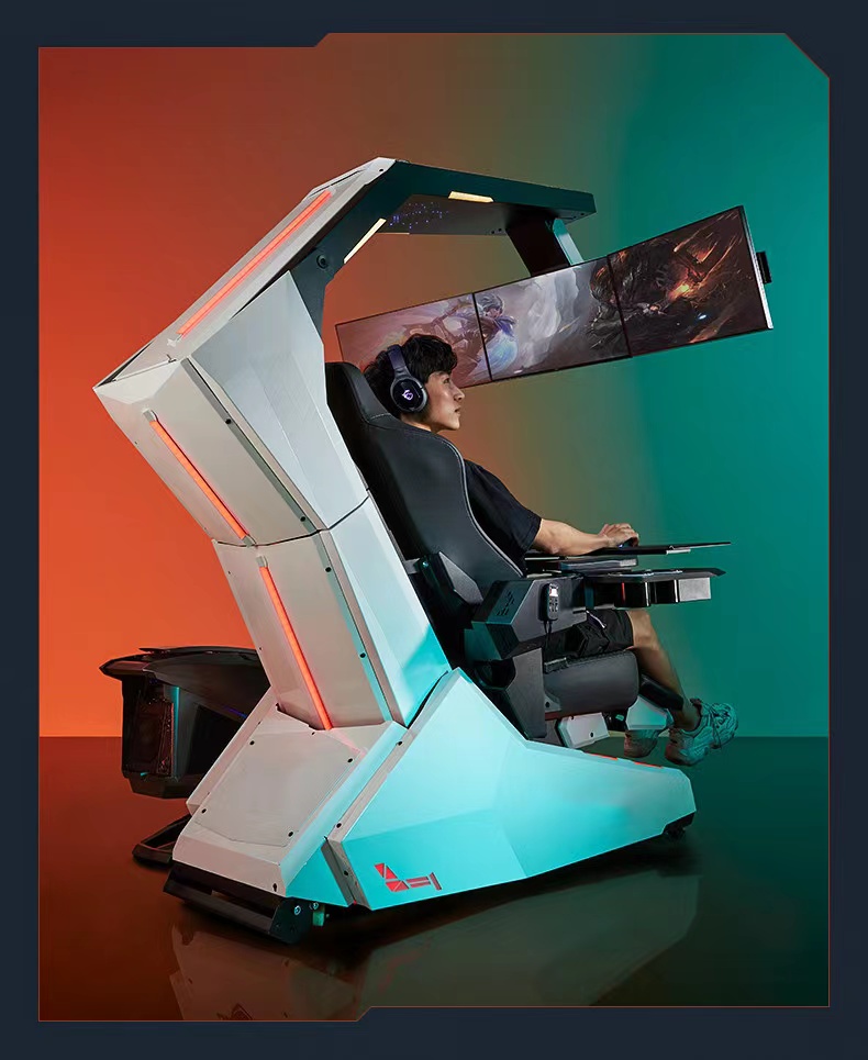 Kursi Kokpit Gaming Imperator  - Rgb Gaming Chair ulasan dan harga